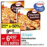 Pizza surgelée Cora offre à 4,65€ sur Cora