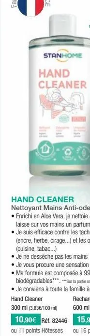 stanhome  hand cleaner 