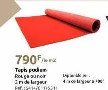 tapis 3m