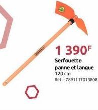 1 390F  Serfouette panne et langue 120 cm Ref.: 7891117013808 