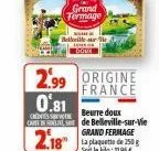 beurre grand fermage