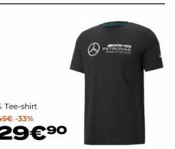 3. Tee-shirt 45€ -33%  29€ ⁹⁰  PETRONAS 