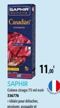 SAPHIR  Canadian  ma  11,00€ 