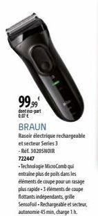 rasoir électrique Braun