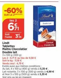 lait lindt