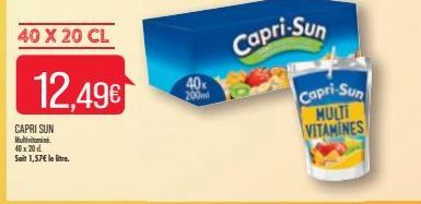 vitamines Capri Sun