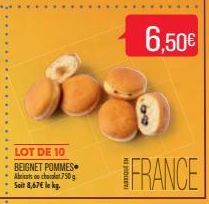 LOT DE 10 BEIGNET POMMES Abriss chocolat 750 g Seit 8,67€ le kg.  ¡FRANCE 