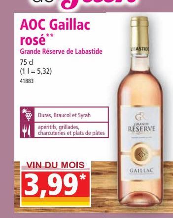 AOC Gaillac rosé