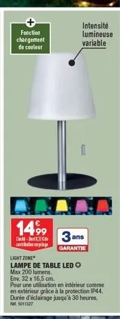 lampe de table 