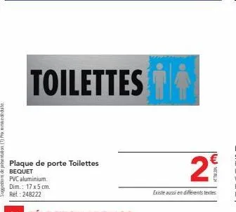 toilettes 3m