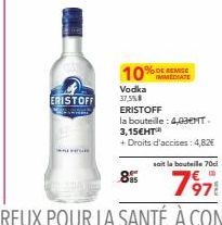 vodka Eristoff