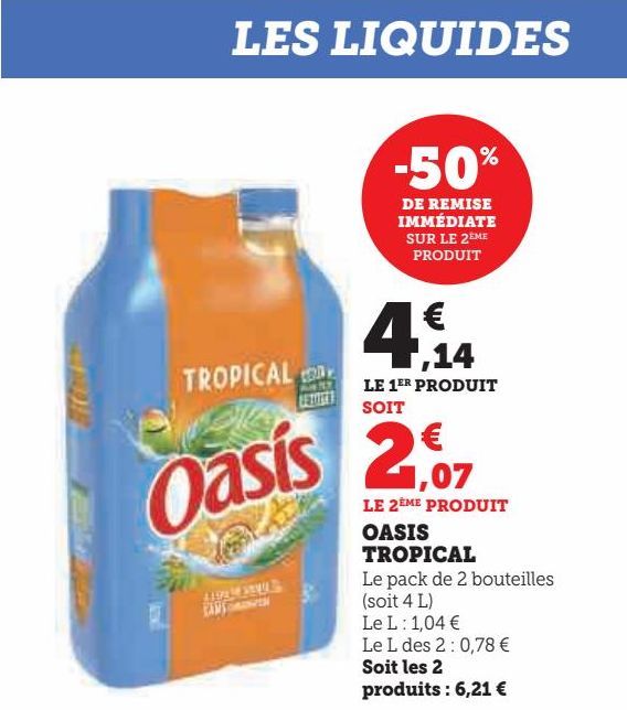 OASIS  TROPICAL