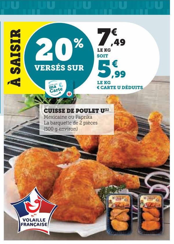 CUISSE DE POULET U