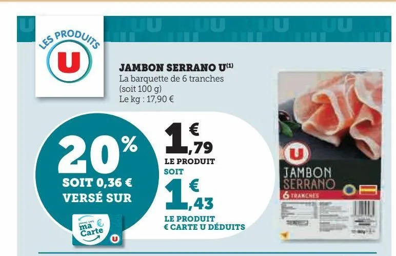 jambon serrano u