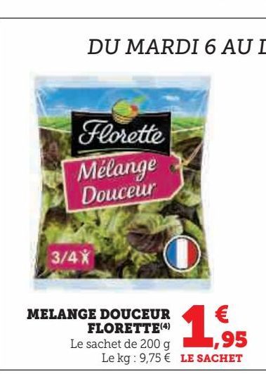 MELANGE DOUCEUR  FLORETTE