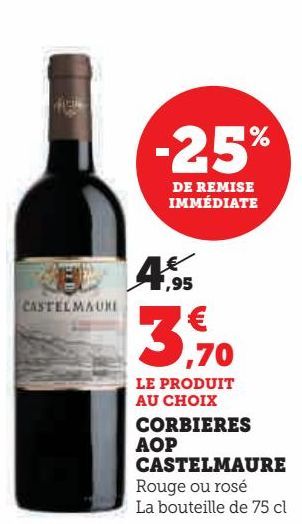 CORBIERES AOP CASTELMAURE