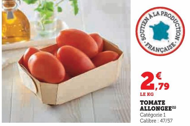 TOMATE ALLONGEE