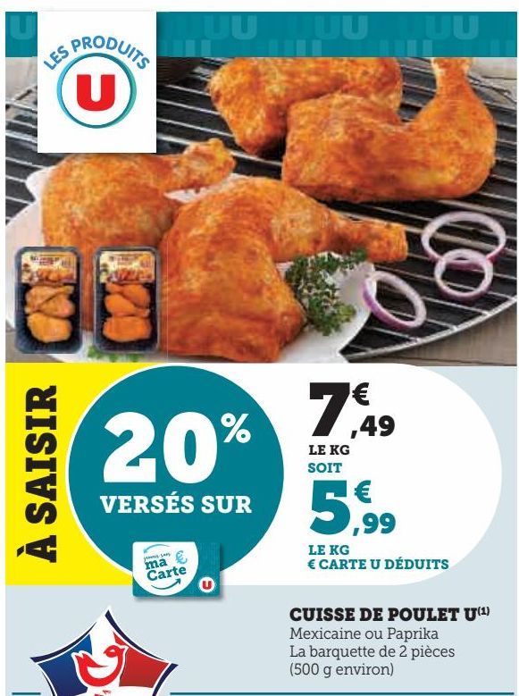 CUISSE DE POULET U