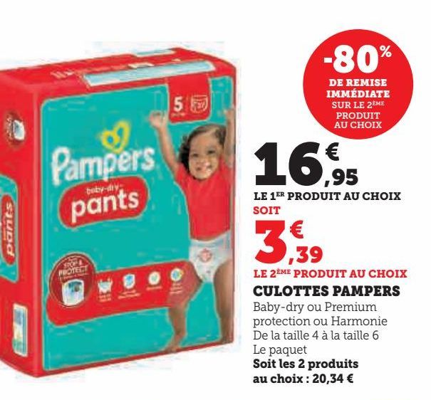 CULOTTES PAMPERS