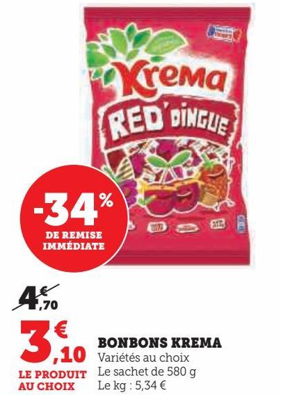 bonbons KREMA 