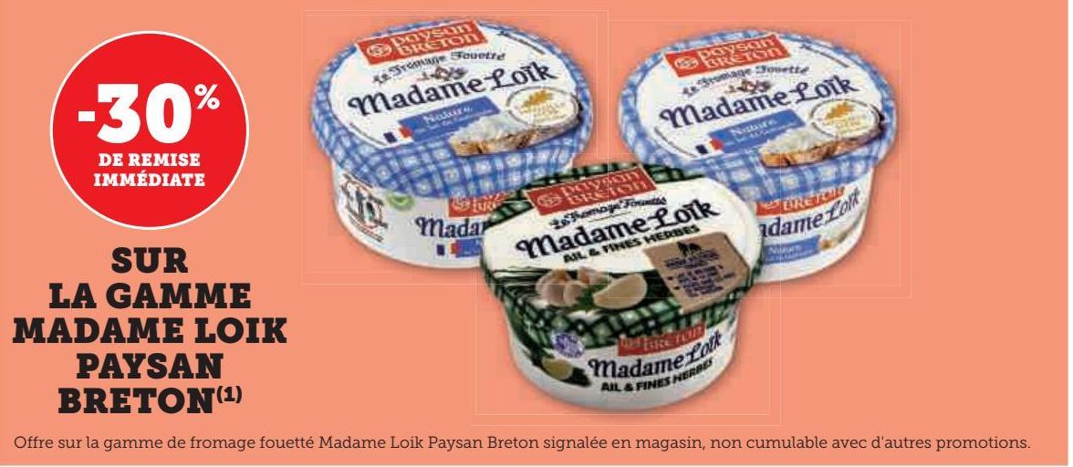 LA GAMME MADAME LOIK PAYSON BRETON