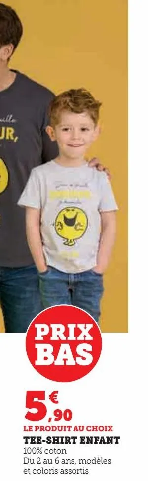 t-shirt enfant