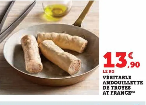 véritable andouillettes de troys at france 