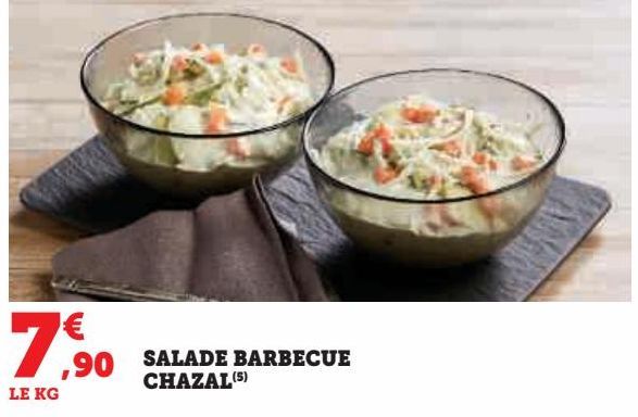 salade barbecue Chazal 