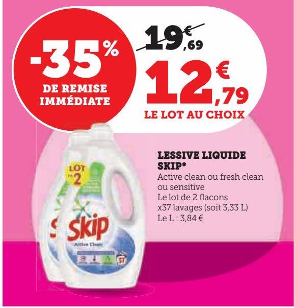 lessive liquide Skip