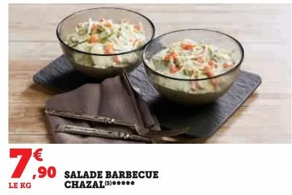 salade barbecue chazal