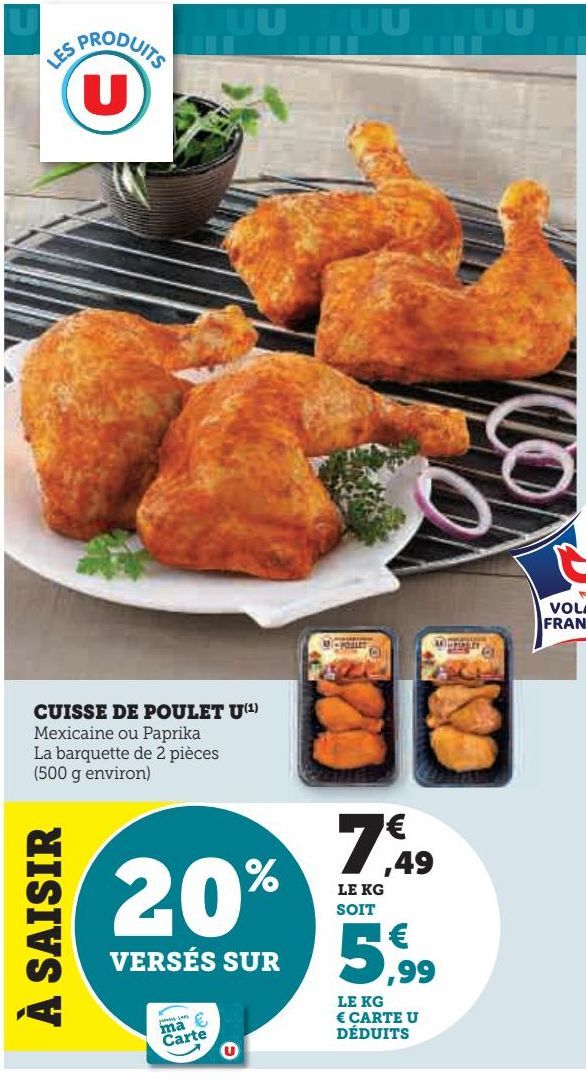 CUISSE DE POULET U 