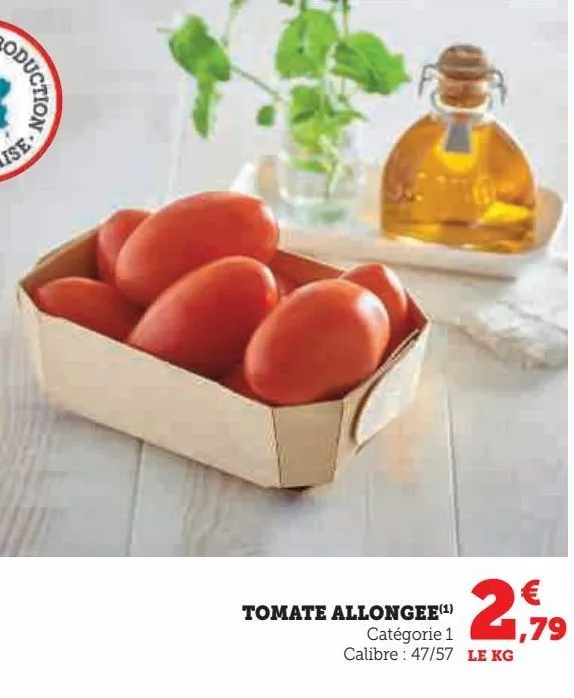 tomate allongee 