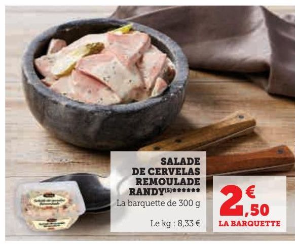 salade de cervelas remoulade Randy