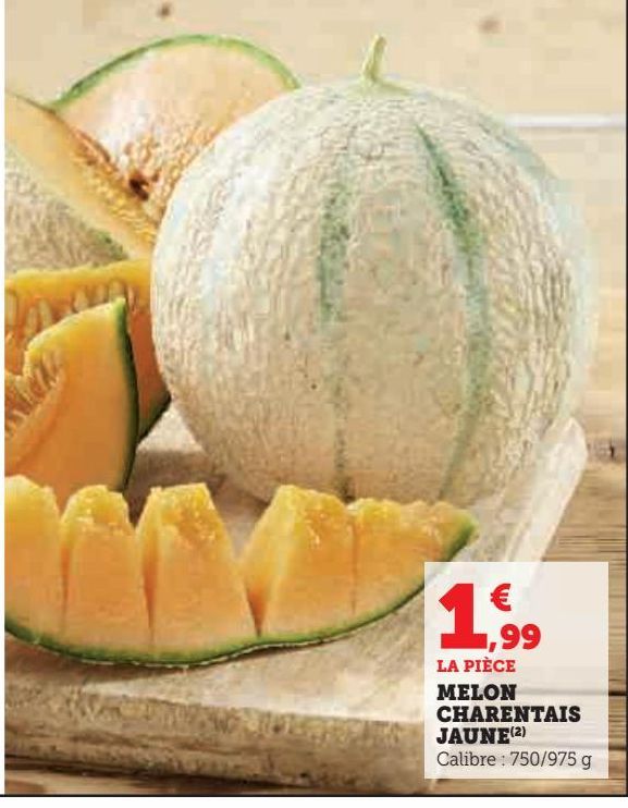 melon charentais Jaune