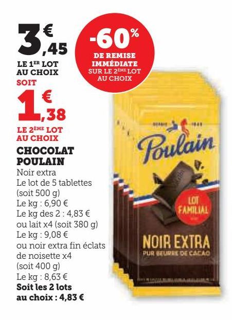 chocolats Poulain