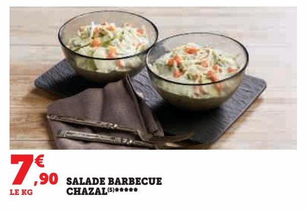 salade barbecue Chazal