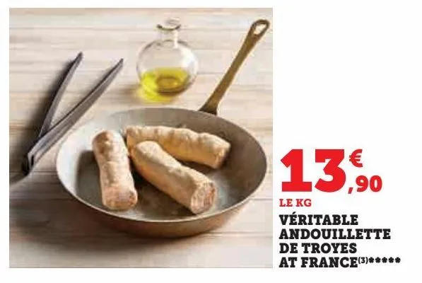 véritable andouillette de troyes at france