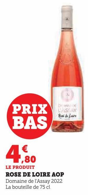 ROSE DE LOIRE AOP 