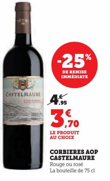 CORBIERES AOP CASTELMAURE