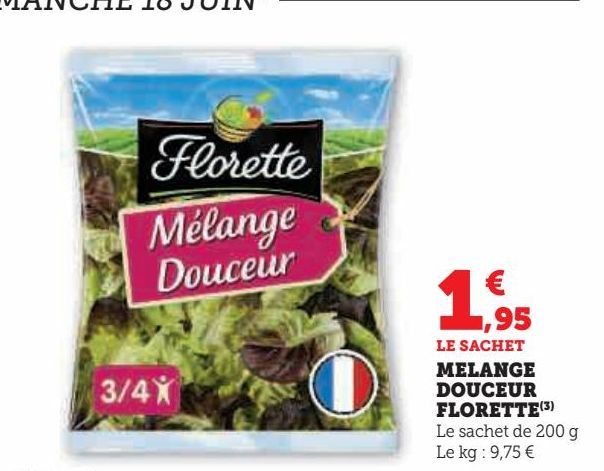 MELANGE DOUCEUR FLORETTE