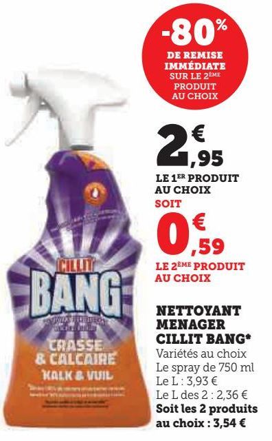 NETTOYANT MENAGER CILLIT BANG