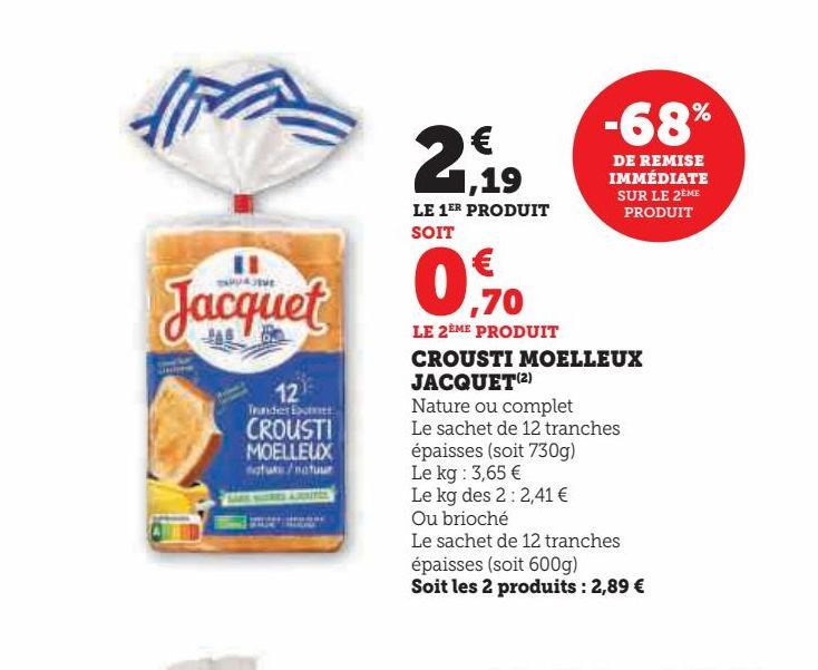 CROUSTI MOELLEUX JACQUET