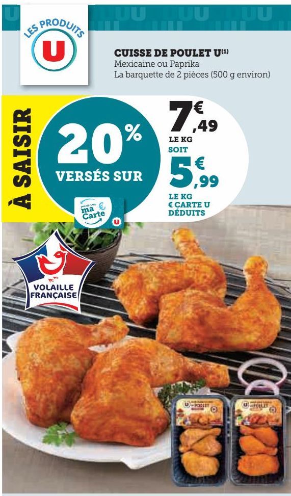 CUISSE DE POULET U