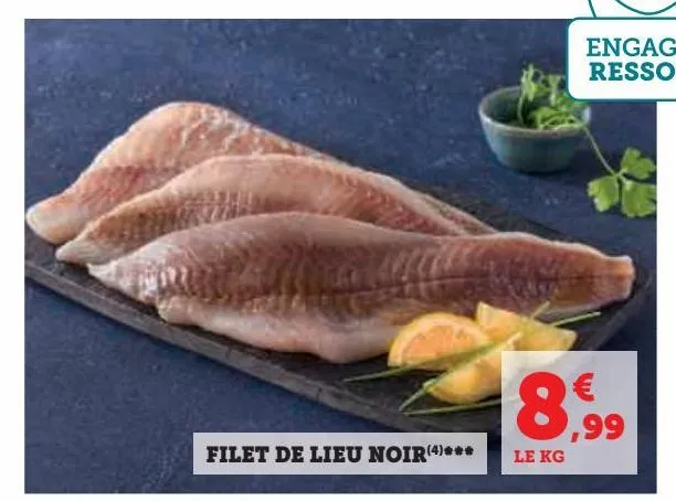 filet de lieu noir