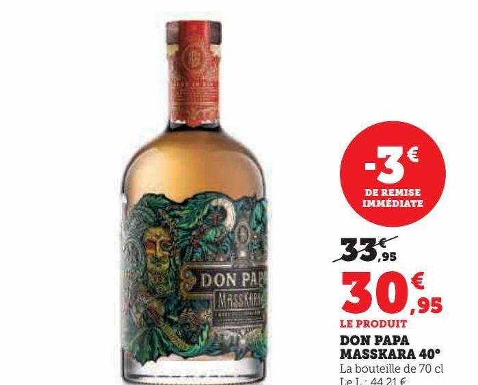 DON PAPA  MASSKARA 40°