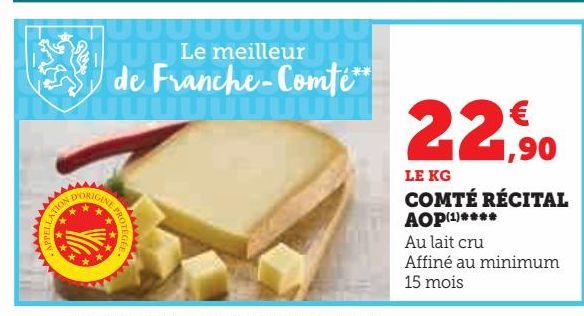 COMTÉ RÉCITAL  AOP