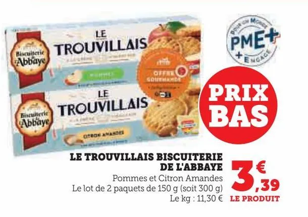 le trouvillais biscuiterie de l'abbaye