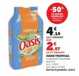 OASIS TROPICAL offre à 4,14€ sur Super U