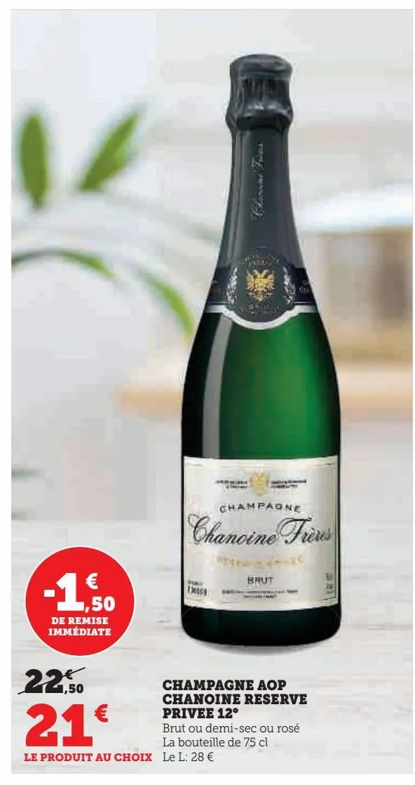 champagne aop chanoine reserve privee 12