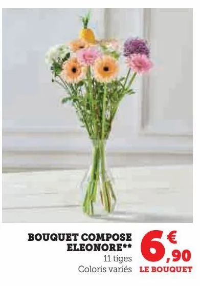 bouquet compose eleonore